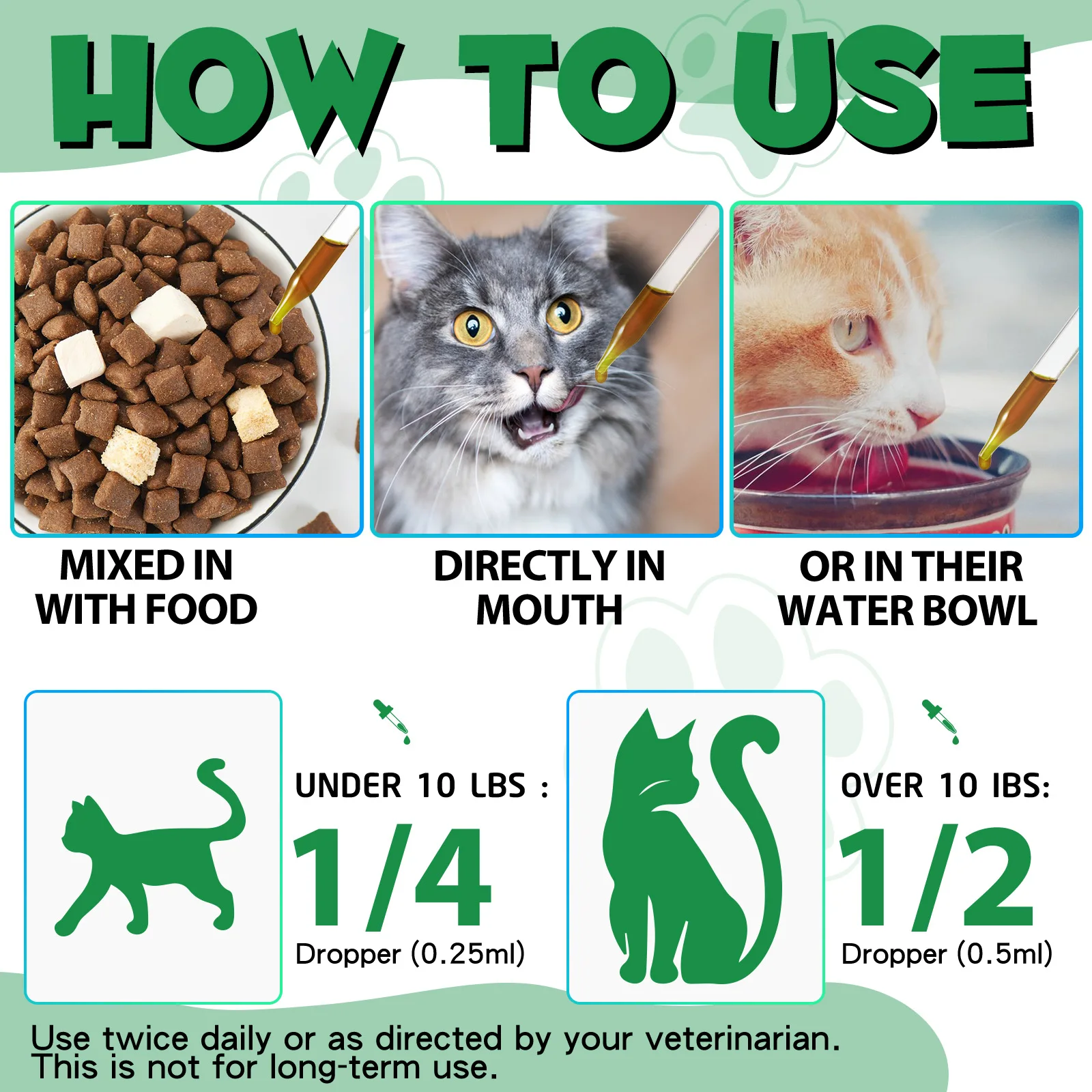 Oimmal® - Herbal De-Wormer Drops For Cats