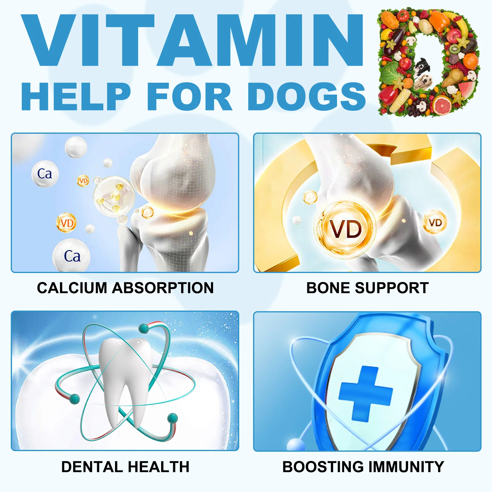Oimmal® - Liquid Vitamin D Drops for Dogs
