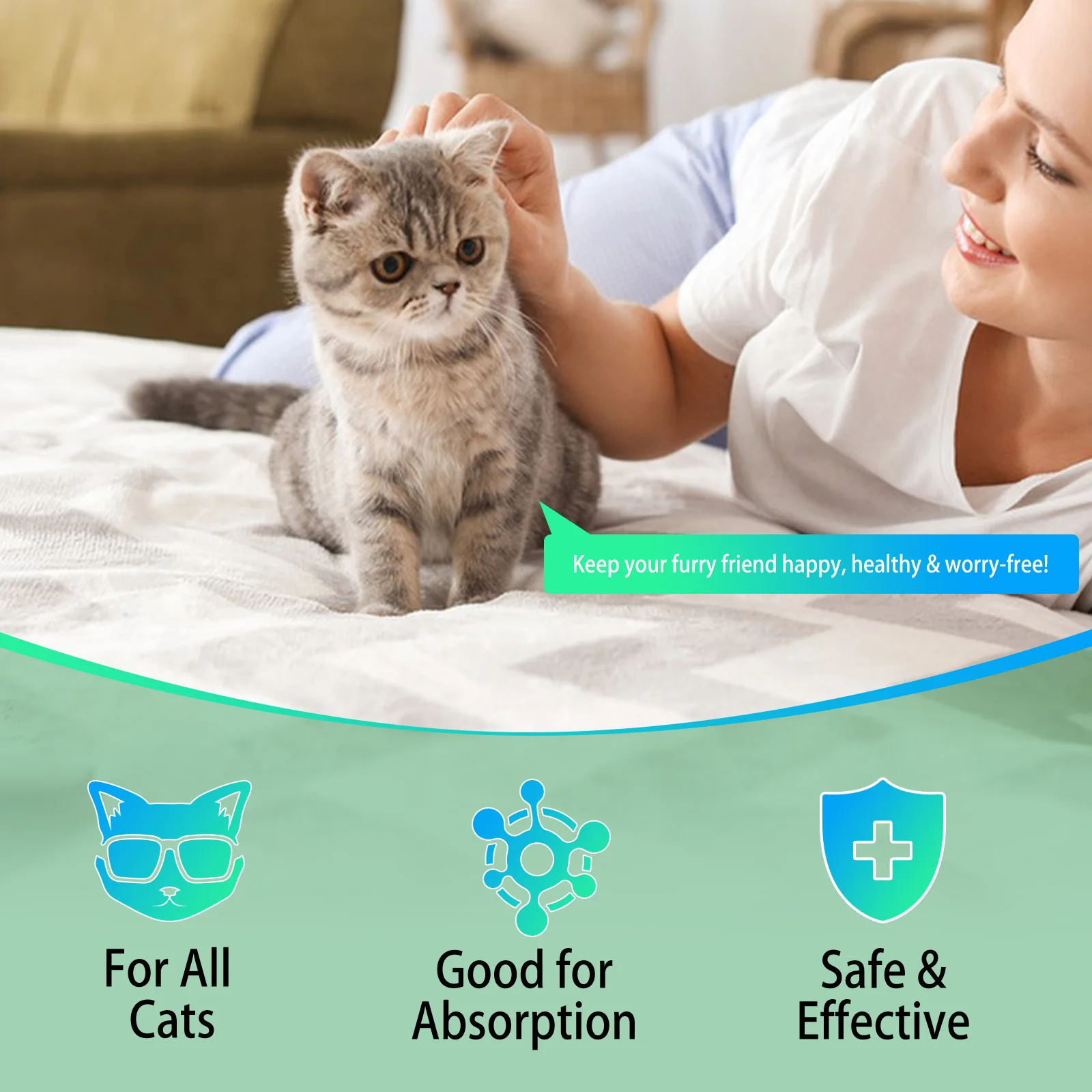 Oimmal® - Herbal De-Wormer Drops For Cats
