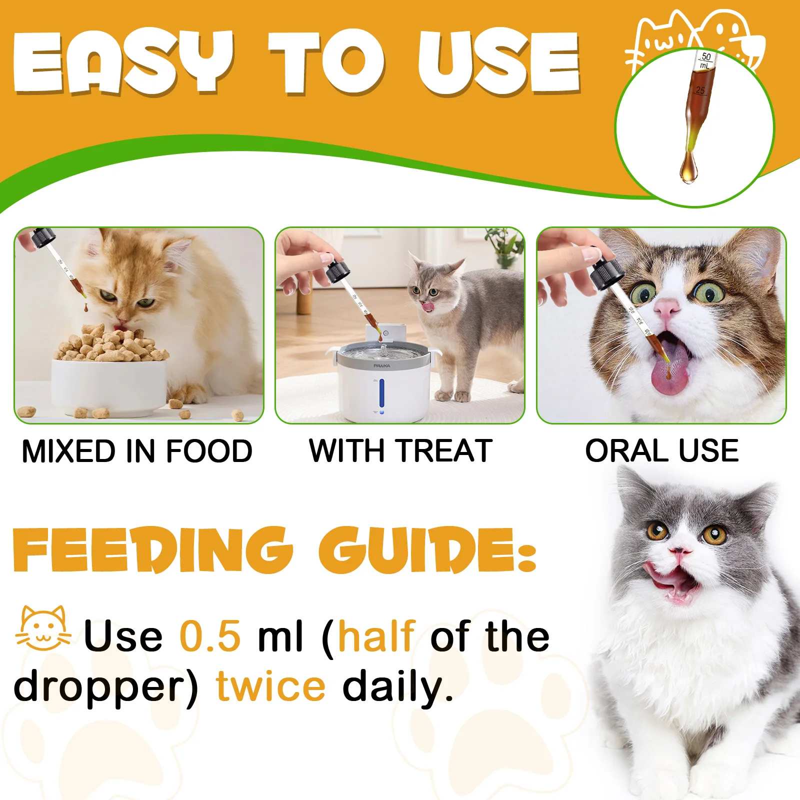 Oimmal® - Allergy & Immune Drops for Cats