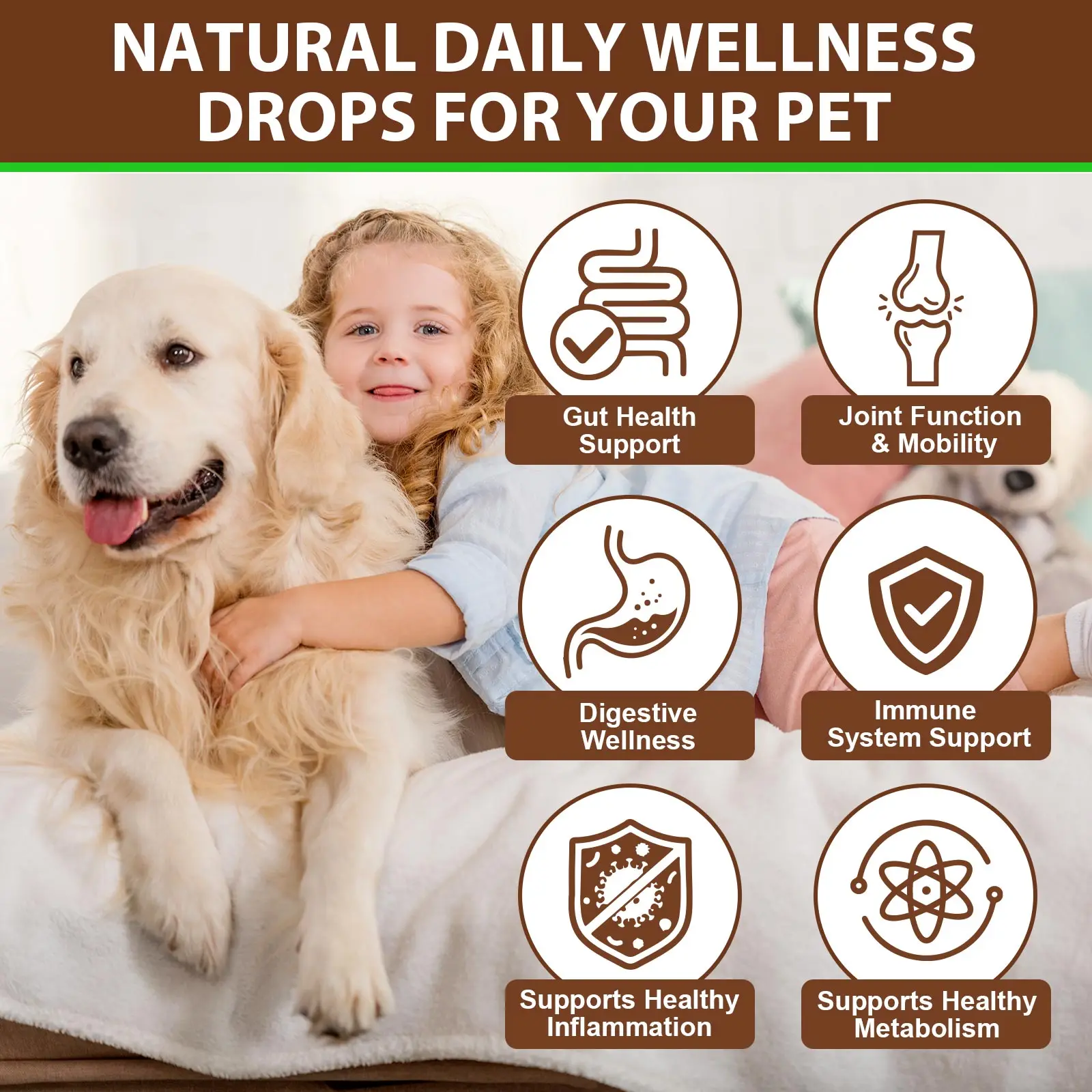 Oimmal® - Turkey Tail Mushrooms Drops For Dogs