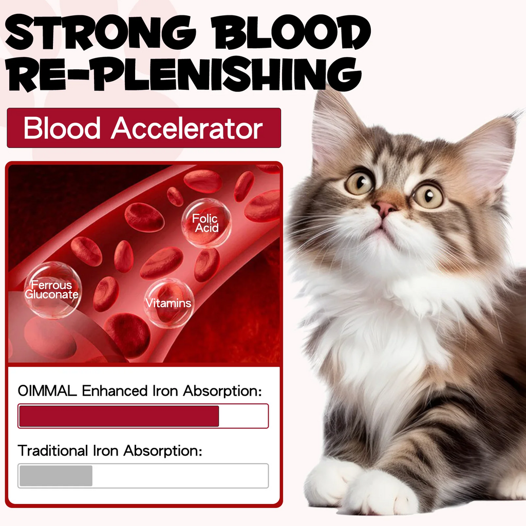 Oimmal® - Liquid Iron Drops for Cats