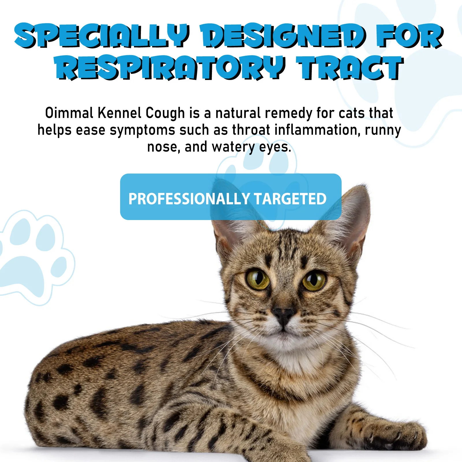 Oimmal® - Kennel Cough Drops For Cats