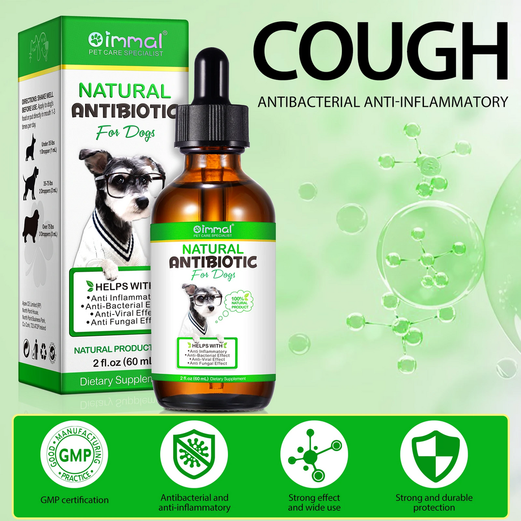 Oimmal® - Natural Antibiotic Drops For Dogs