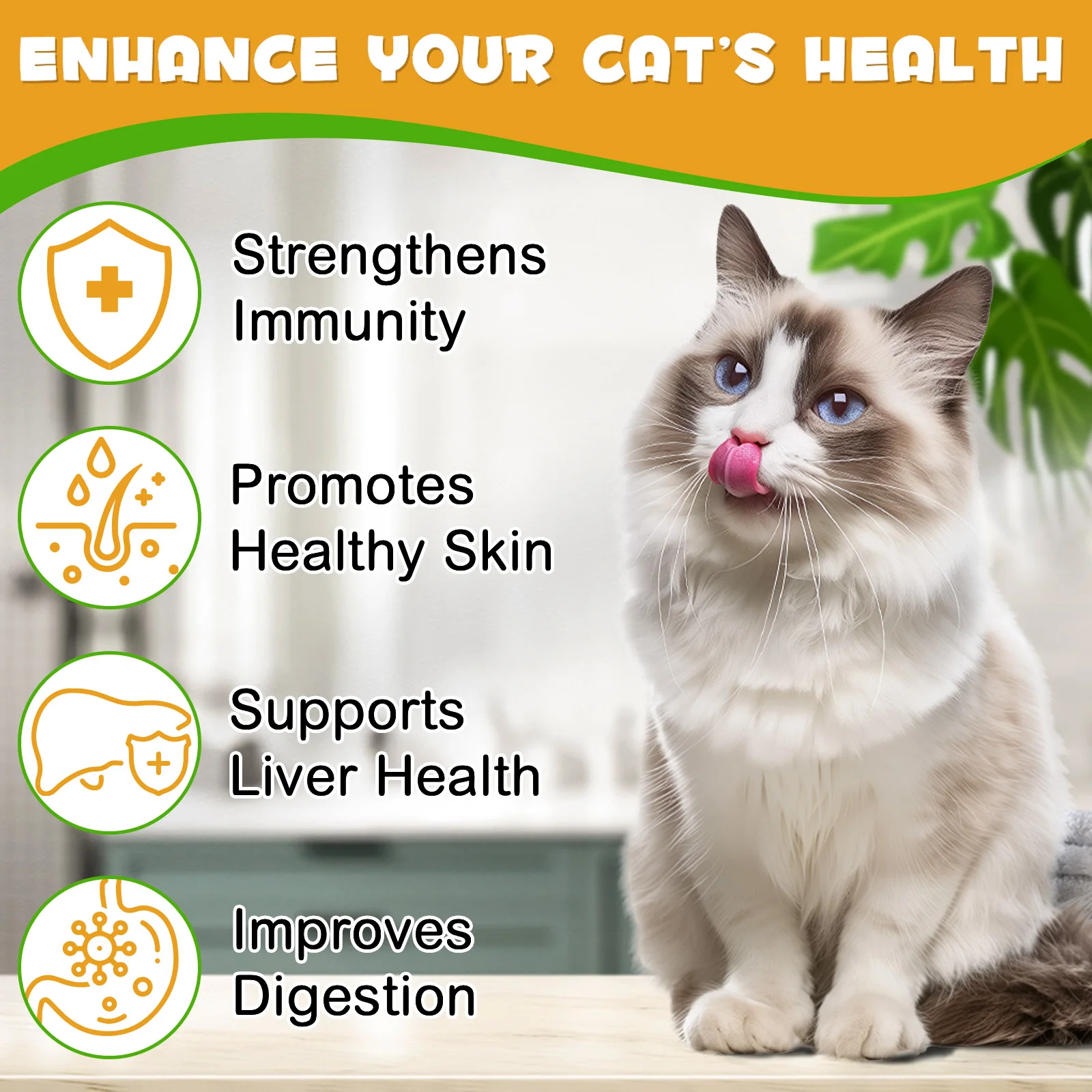 Oimmal® - Allergy & Immune Drops for Cats