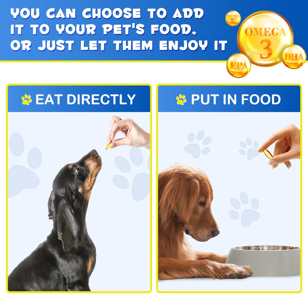 Oimmal® - Omega-3 Fish Oil Soft Gels for Pets