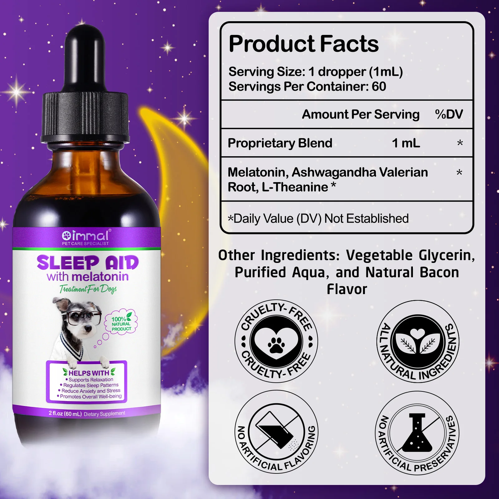 Oimmal® - Sleep Aid Drops For Dogs