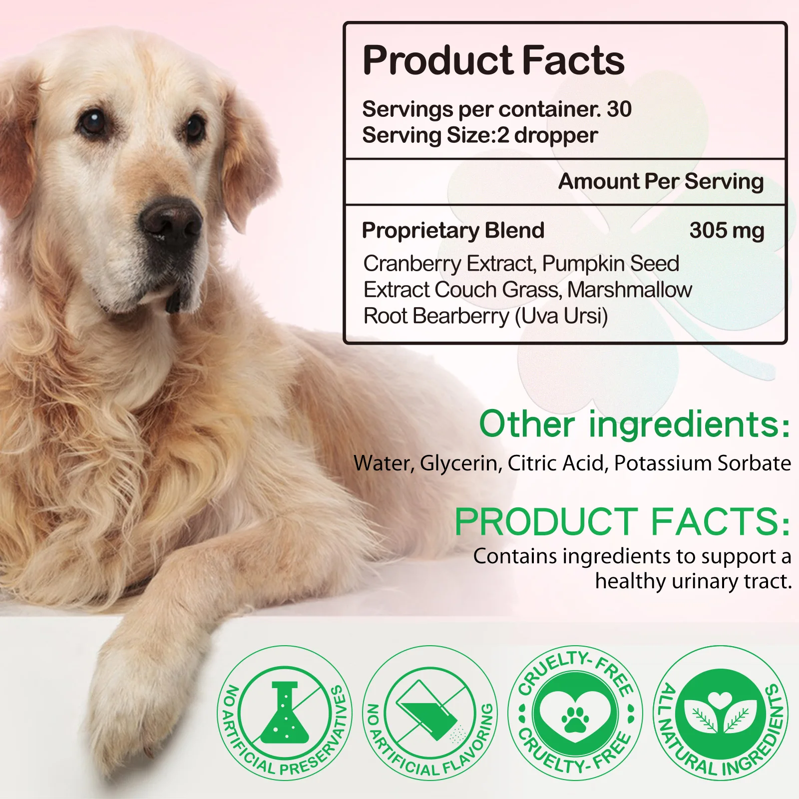 Oimmal® - Urinary Tract Care Drops for Dogs