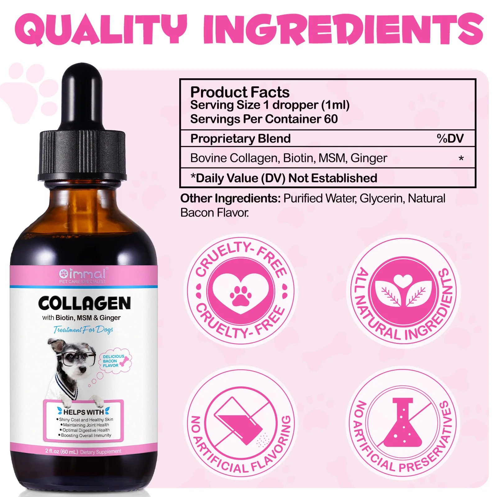Oimmal® - Collagen Drops for Dogs