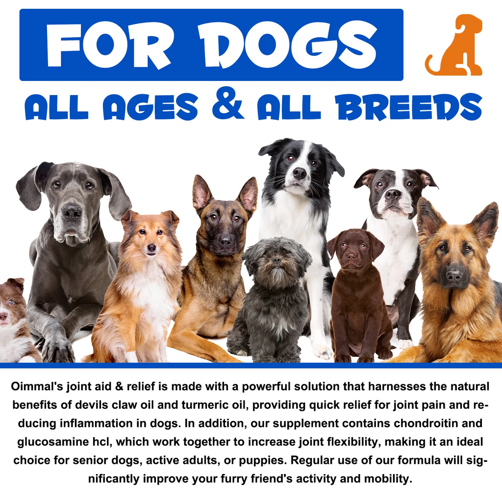 Oimmal® - Joint Aid & Relief Drops for Dogs
