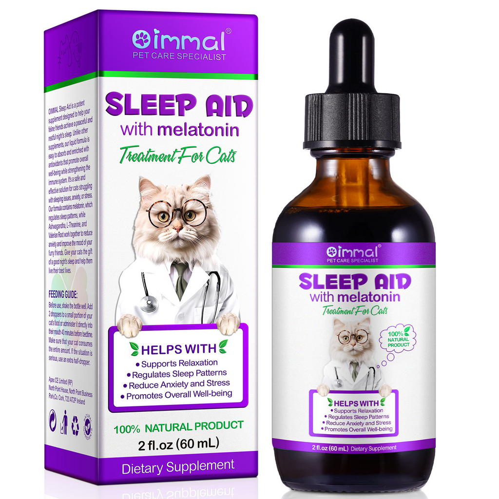 Oimmal® - Sleep Aid Drops For Cats