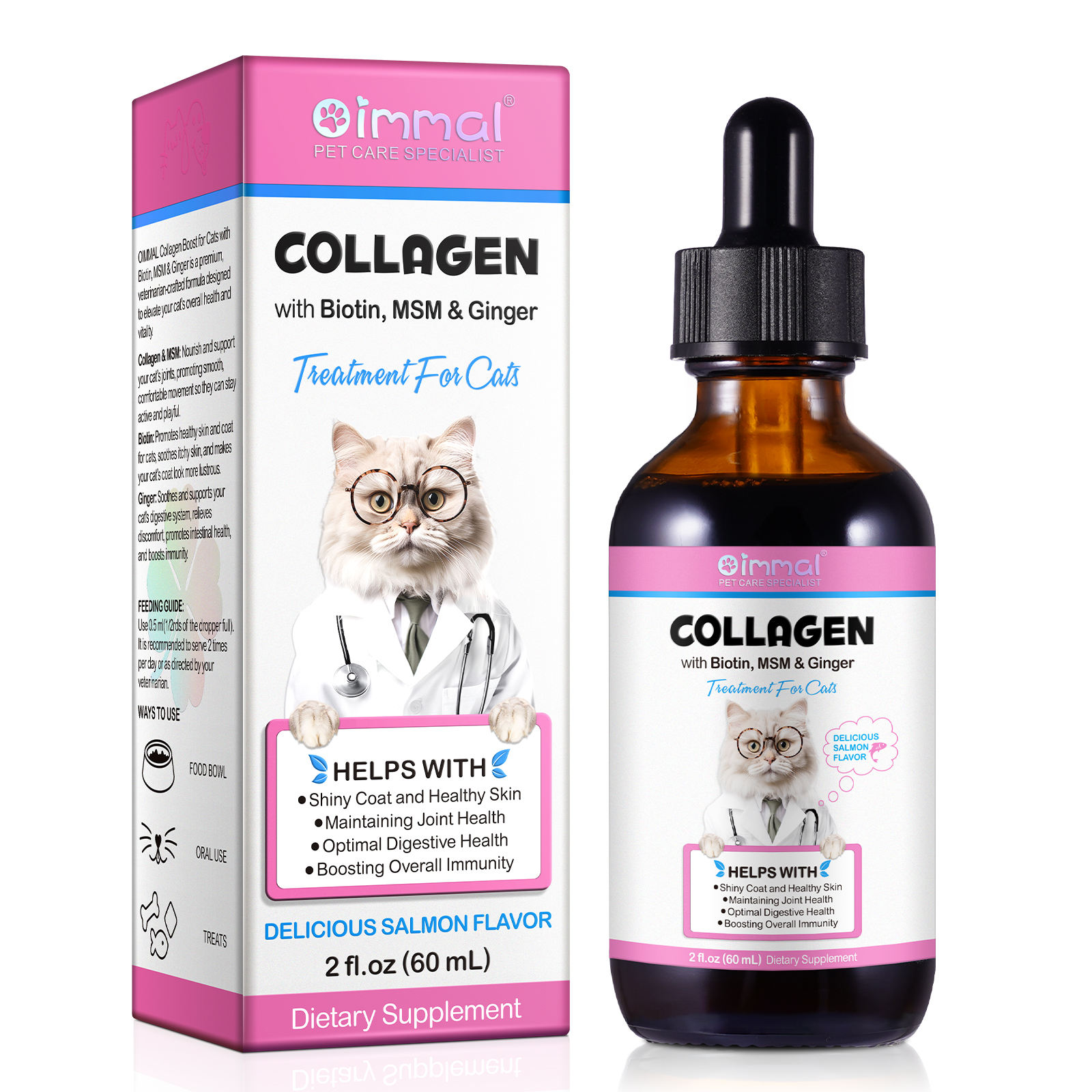 Oimmal® - Collagen Drops For Cats