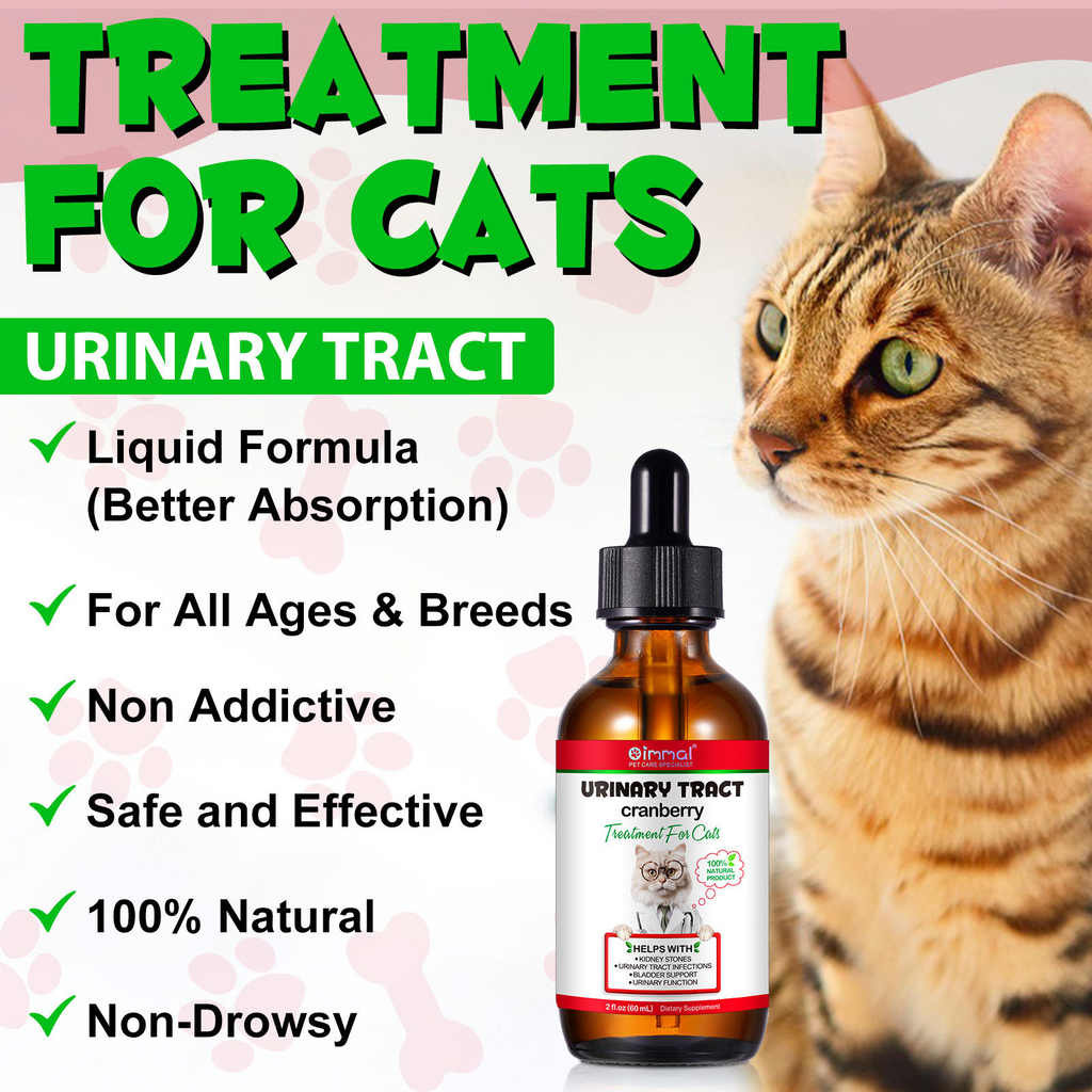 Oimmal® - Urinary Tract Care Drops For Cats