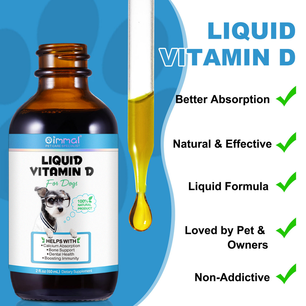 Oimmal® - Liquid Vitamin D Drops for Dogs