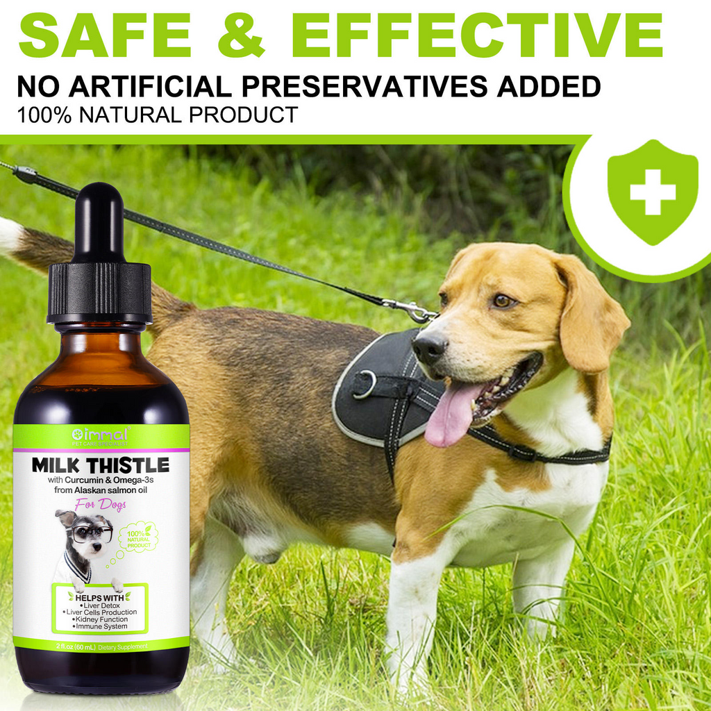 Oimmal® - Milk Thistle Drops For Dogs