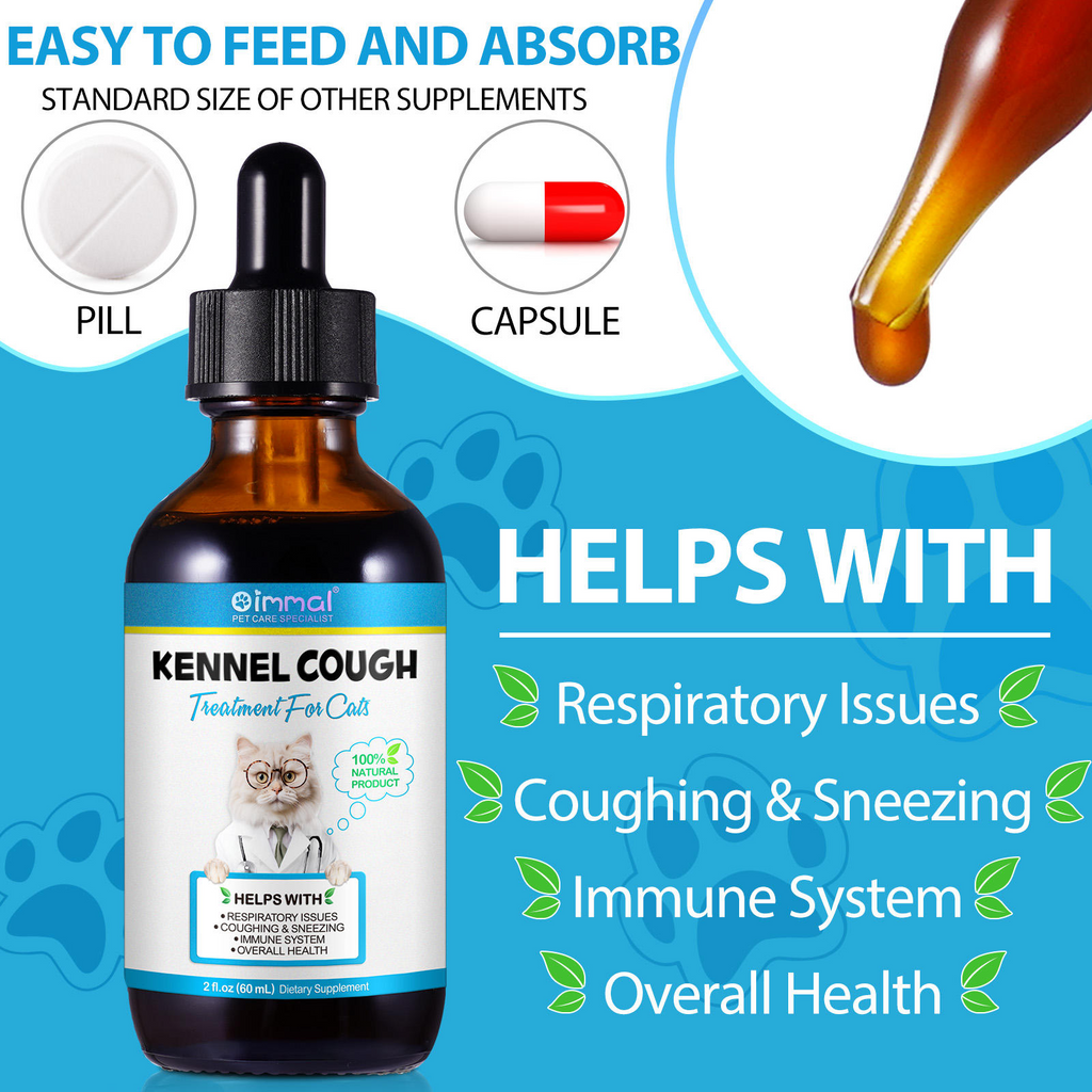 Oimmal® - Kennel Cough Drops For Cats