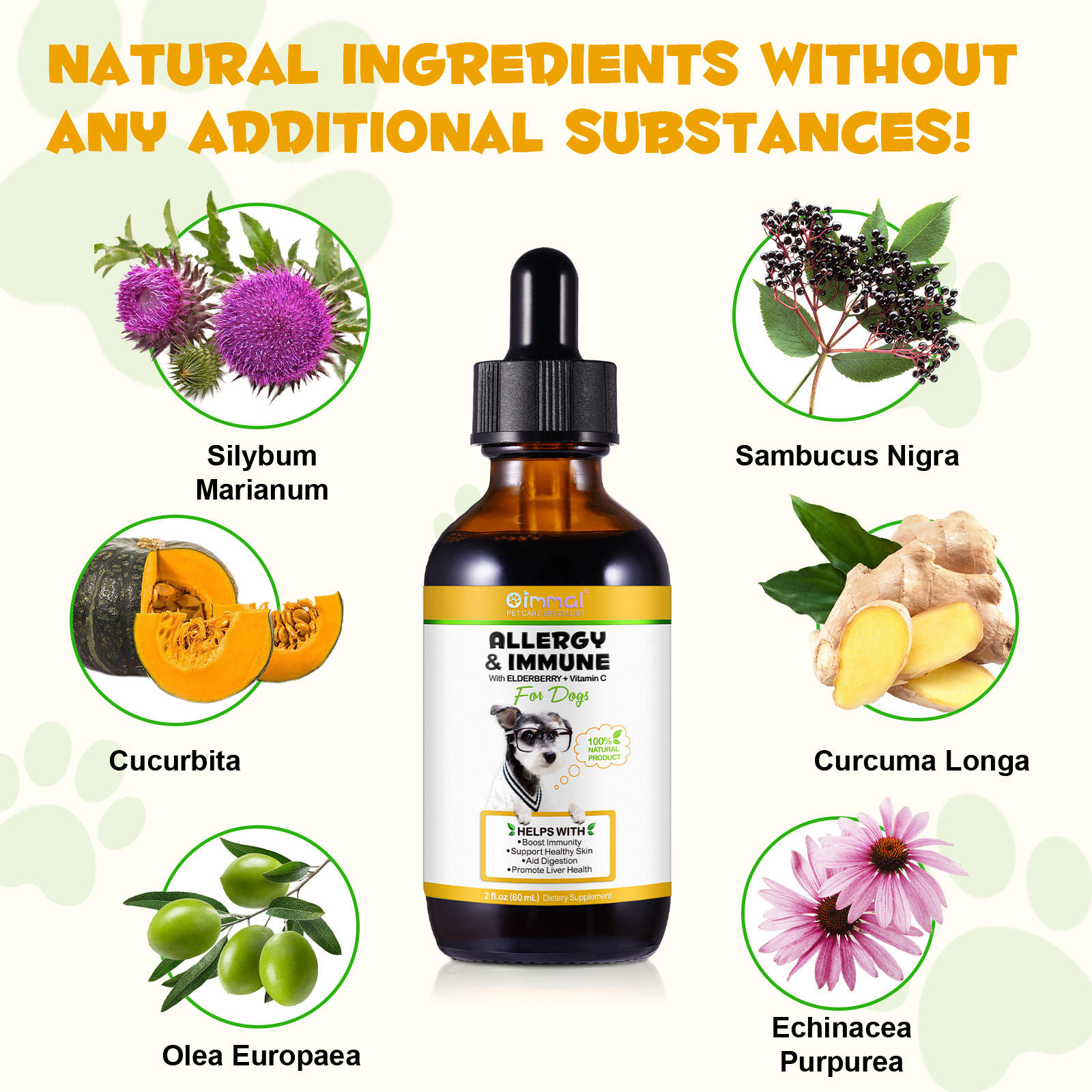 Oimmal® - Allergy & Immune Drops for Dogs