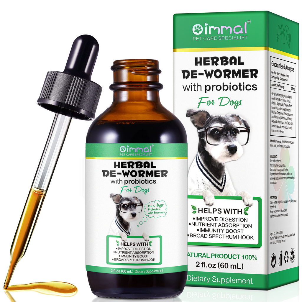 Oimmal® - Herbal De-Wormer Drops for Dogs