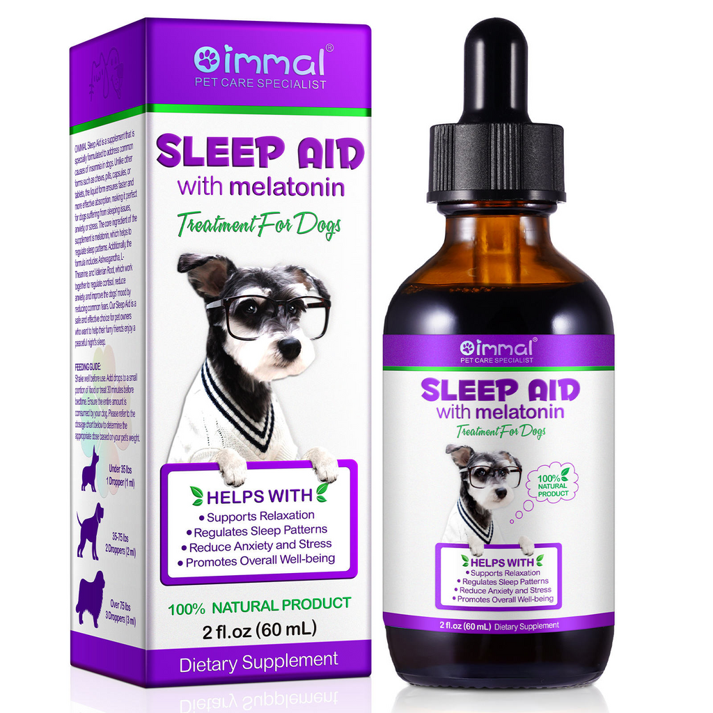 Oimmal® - Sleep Aid Drops For Dogs